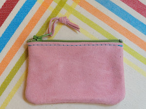 Joy Inspirational Leather Pouch