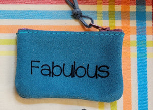 Fabulous Inspirational Leather Pouch