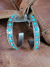 Load image into Gallery viewer, Western Lady Hoop Earring
