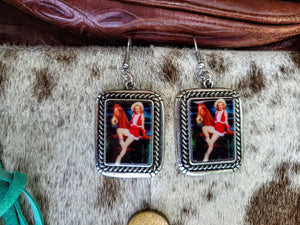 Sexy Vintage Cowgirl Earrings