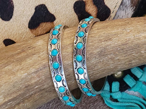 Western Lady Hoop Earring