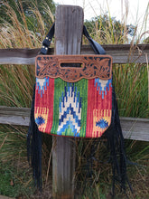 Load image into Gallery viewer, Myra Jardin Hand Tooled Bag
