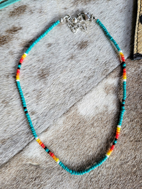 Navajo Seed Bead Necklace