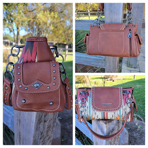 Montana West Aztec Concealed Carry Handbag