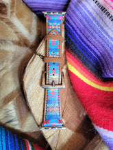 Load image into Gallery viewer, Western Navajo Print Apple Watch Band
