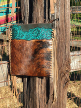 Load image into Gallery viewer, Montana West Vintage Floral Tooled Leather Handbag
