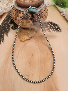 Navajo Pearl and Turquoise Heishi Bead Choker