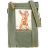 Load image into Gallery viewer, Vintage Cowgirl Red Boots Recycled Tent Crossbody
